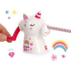 Ξύστρα μανιβέλα Legami Unicorn