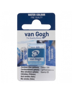 Κύβος ακουαρέλας Van Gogh Cerulean Blue (Phthalo) 535