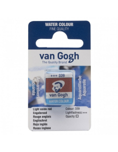 Κύβος ακουαρέλας Van Gogh Light Oxide Red 339