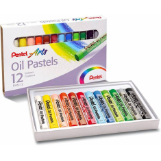 Λαδοπαστέλ Pentel 12 τεμ