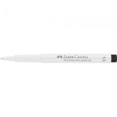 Μαρκαδόρος Faber Castell Pitt Artist λευκό 1.5