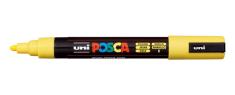 Μαρκαδόρος Posca PC-5M Yellow