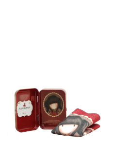 Μεταλλικό κουτί με πανάκι Gorjuss Ruby
