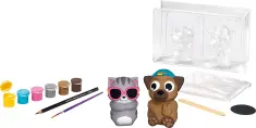 Μοντελισμός Maped Creative Plaster Friends Σκυλάκι Γατάκι 2τεμ