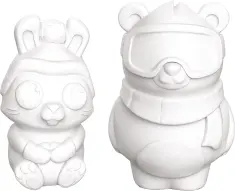 Μοντελισμός Maped Creative Plaster Friends Winter 2τεμ