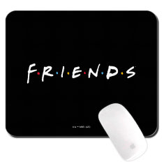 Mousepad Friends Black 22cm x 18cm