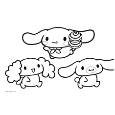Μπλοκ Ζωγραφικής Cinnamoroll 40φυλ 2 σχέδια