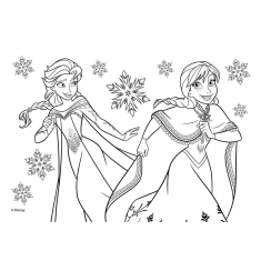Μπλοκ Ζωγραφικής Frozen  40φυλ 2 σχέδια