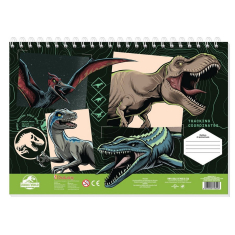 Μπλοκ Ζωγραφικής Jurassic 40φυλ 2 σχέδια