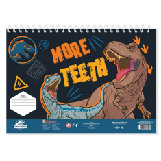 Μπλοκ Ζωγραφικής Jurassic 40φυλ 2 σχέδια