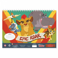 Μπλοκ Ζωγραφικής Lion Guard 23x33cm 40φυλ. 0562759