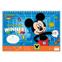 Μπλοκ Ζωγραφικής Mickey 40φυλ.