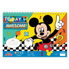 Μπλοκ Ζωγραφικής Mickey 40φυλ.