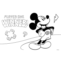 Μπλοκ Ζωγραφικής Mickey 40φυλ.
