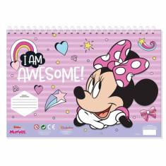 Μπλοκ Ζωγραφικής Minnie 23x33cm 40φυλ.