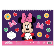 Μπλοκ Ζωγραφικής Minnie 40φυλ 2 σχέδια