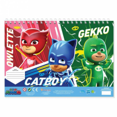 Μπλοκ Ζωγραφικής Pj Masks 23x33cm 40φυλ.