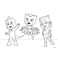 Μπλοκ Ζωγραφικής Pj Masks 40φυλ.