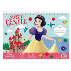 Μπλοκ Ζωγραφικής Princess Χιονάτη 40φυλ