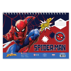 Μπλοκ Ζωγραφικής Spiderman  40φυλ 2 σχέδια