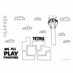 Μπλοκ Ζωγραφικής Tetris 23x33cm 40φυλ.
