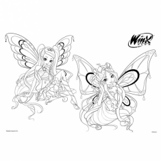 Μπλοκ Ζωγραφικής Winx 23x33cm 40φυλ.