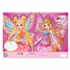 Μπλοκ Ζωγραφικής Winx 23x33cm 40φυλ.