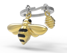 Μπρελόκ Metalmorphose Bee & Honey