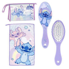 Νεσεσέρ Ταξιδιού Lilo and Stitch με πετσέτα & βούρτσα διάφανο