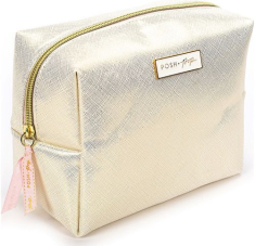 Νεσεσέρ Tri-Coastal Cosmetic Leopard Light Gold Faux Leather