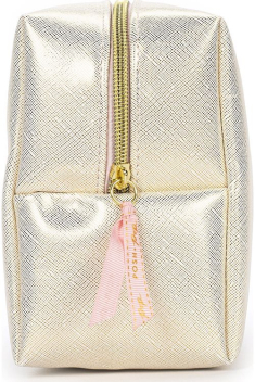 Νεσεσέρ Tri-Coastal Cosmetic Leopard Light Gold Faux Leather