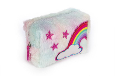 Νεσεσέρ Tri-Coastal χνουδωτό Unicorn Rainbow