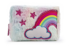 Νεσεσέρ Tri-Coastal χνουδωτό Unicorn Rainbow