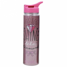 Παγούρι Must πλαστικό με glitter 450ml 000584547