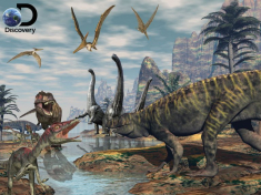 Παζλ 3D Dinosaur Marsh 500 τεμ