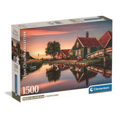 Παζλ Clementoni Netherlands Zaanse Schans 1500 τεμ