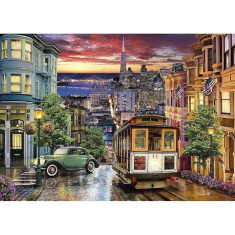 Παζλ Clementoni San Francisco Night 3000 τεμ