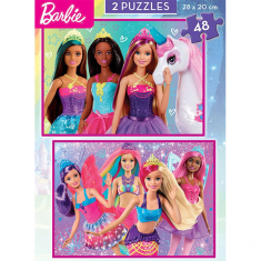 Παζλ Educa Barbie 2x48 τεμ