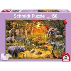 Παζλ Schmidt Ζώα της Αφρικής 150τεμ.