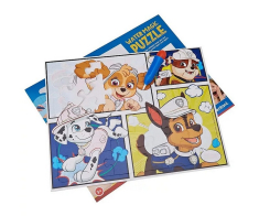 Παζλ χρωματισμού με νερό Clementoni Paw Patrol 30 τεμ