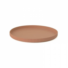 Πιάτο μεγάλο Bioloco plant deluxe terracotta 25x2cm