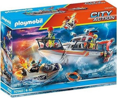 Playmobil Sea Rescue: Firefighting Mission