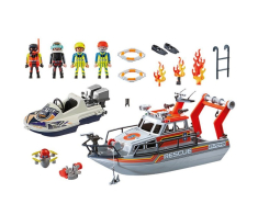 Playmobil Sea Rescue: Firefighting Mission