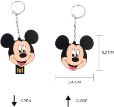 Portable Memory Pendrive Mickey Head 2.0 16GB