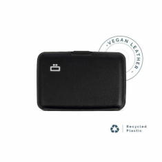 Πορτοφόλι αλουμινίου OGON Vegan Leather Black