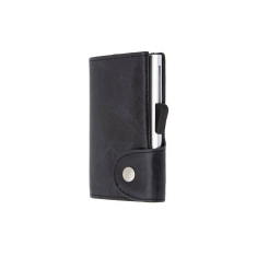 Πορτοφόλι Θήκη Πιστωτικών C-Secure με προστασία RFID Blackwood