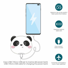 Power Bank Legami Panda 2600mAh POW0012