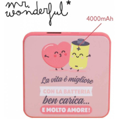 Power Bank Mr Wonderful Love 4000mAh