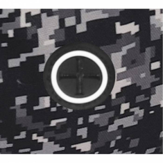 Σακίδιο πλάτης Must Monochrome Pixel Army rPET Ασπρόμαυρη 0584330