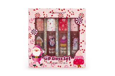 Σετ 4 τεμ Lip gloss Tri-Coastal Santa 4x7 ml